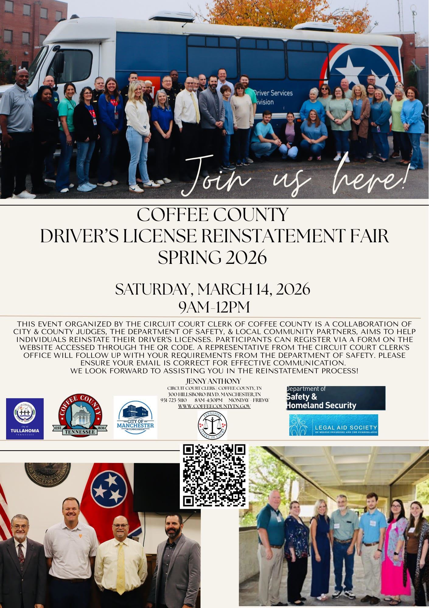 2026 Spring Driver's License Reinstatement Fair 